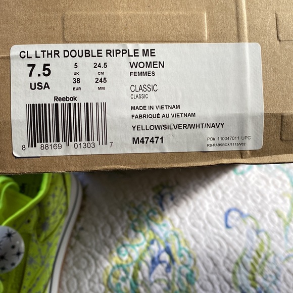 Reedbok x Melody Ehsani sneakers 7.5 NBW - Picture 5 of 5